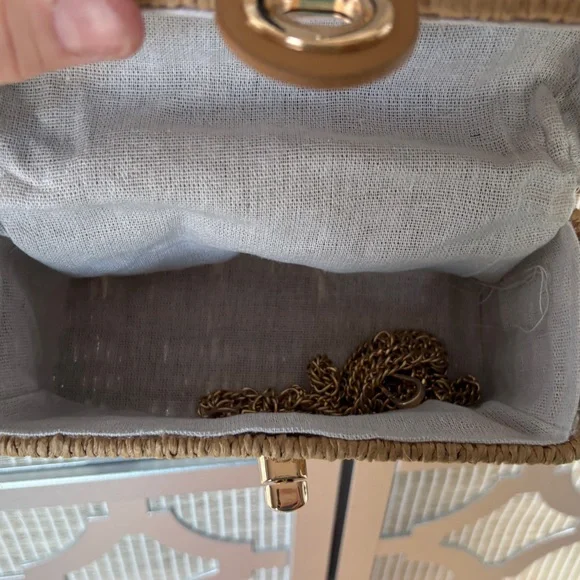 SHEIN Brown Woven Mini Bag - Picture 8 of 11